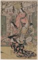 hideyoshi y sus esposas Kitagawa Utamaro Ukiyo y Bijin ga